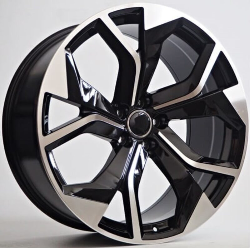 AUDI Style 5673 9.5×21 5×112 ET33 Black Face Machined